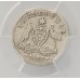 AUSTRALIA 1922/1 . THREEPENCE . VARIETY . OVERDATE . PCGS VG08